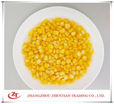 เมล็ดข้าวโพดหวานกระป๋อง